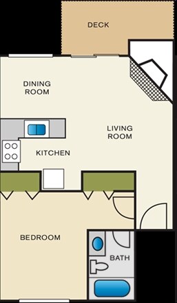 1BR/1BA - Sofi Lakeside