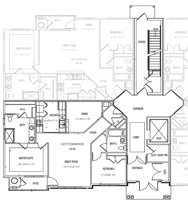 2BR/2BA - Courthouse Commons