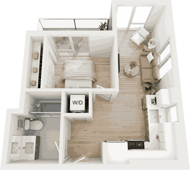 Floorplan - Willow Santa Monica