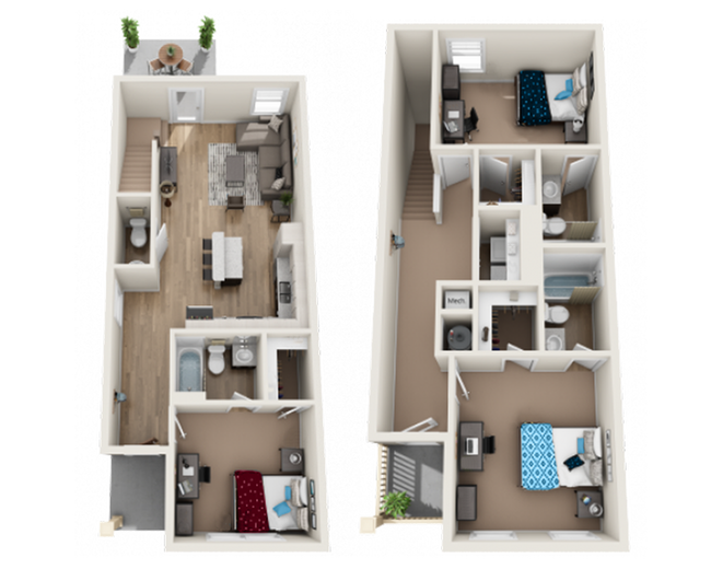 3x3.5 Oakview - College Town Oxford