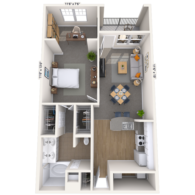 Floorplan - MAA Bella Casita