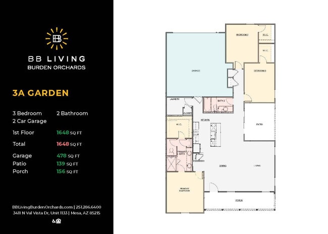 Interior Photo - BB Living Burden Orchards