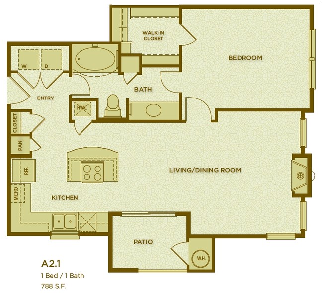 1BR/1BA - Berkshire Aspen Grove