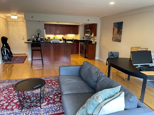 Open concept Living/Dining - 1600 Beacon St