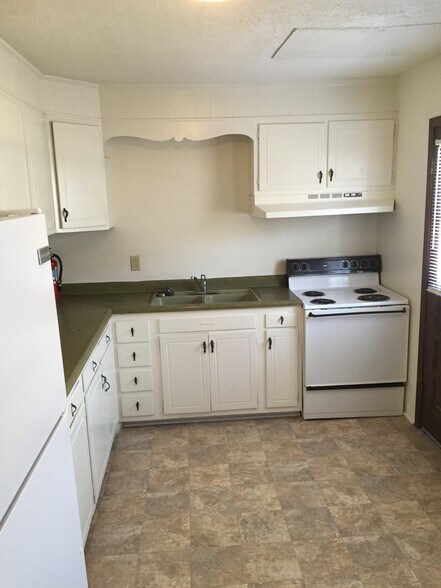 Kitchen comes with an electric range and refrigerator - 806 College Ave