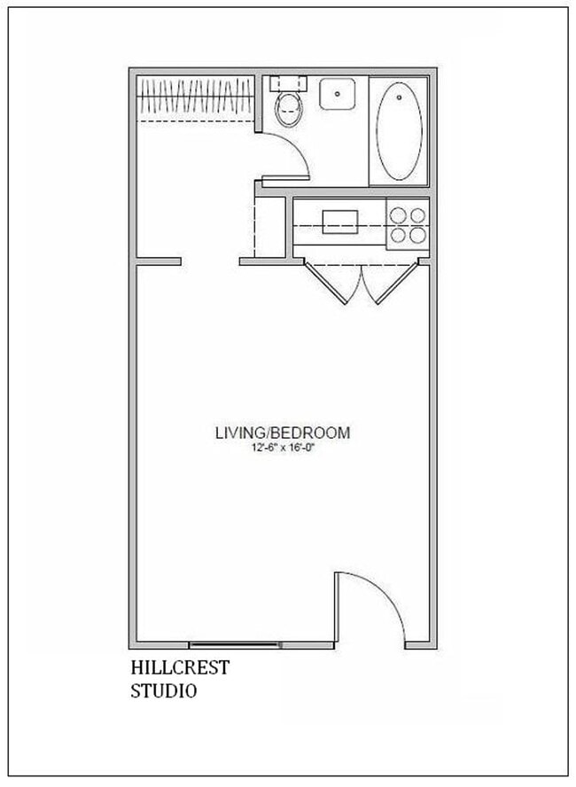 Floorplan - Hillcrest style