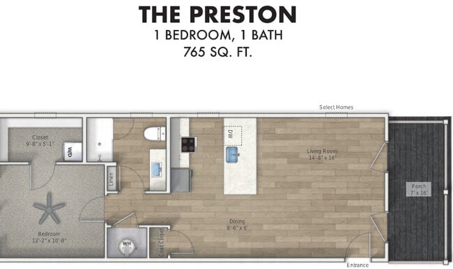 Floorplan - The Jameson