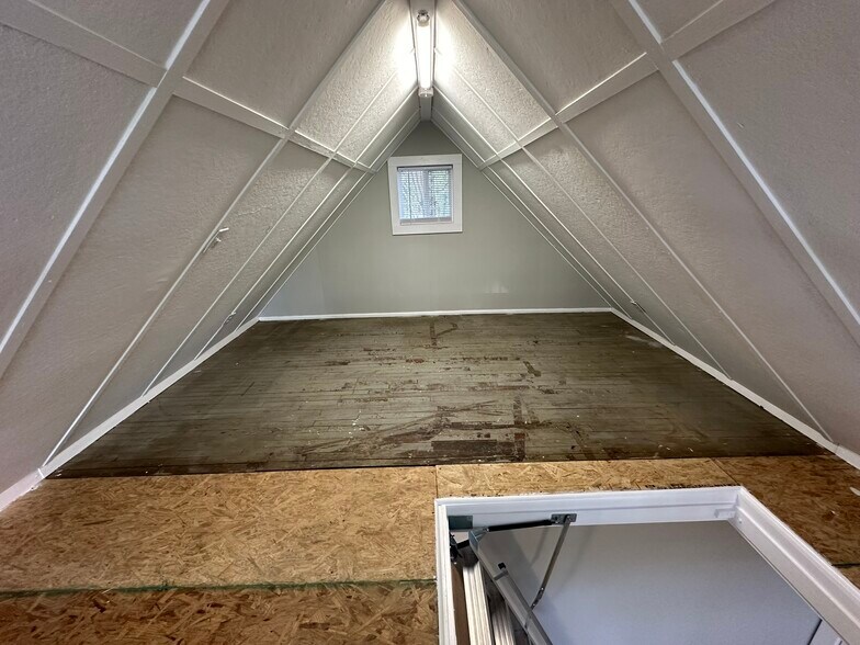 Loft area for storage - 6133 Brevard Rd