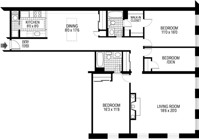 Floorplan - Waterfront II