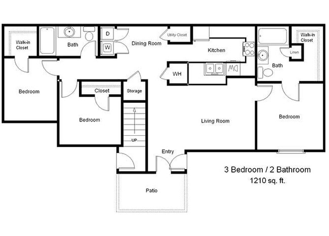 Floorplan - Madison Pointe Apartments