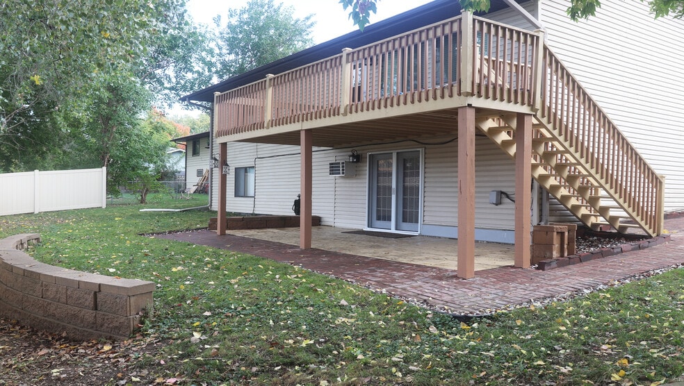 Private Backyard with Patio - 6380 7th St NE