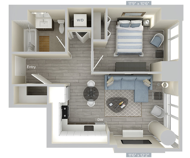 Floorplan - Avalon Brooklyn Bay