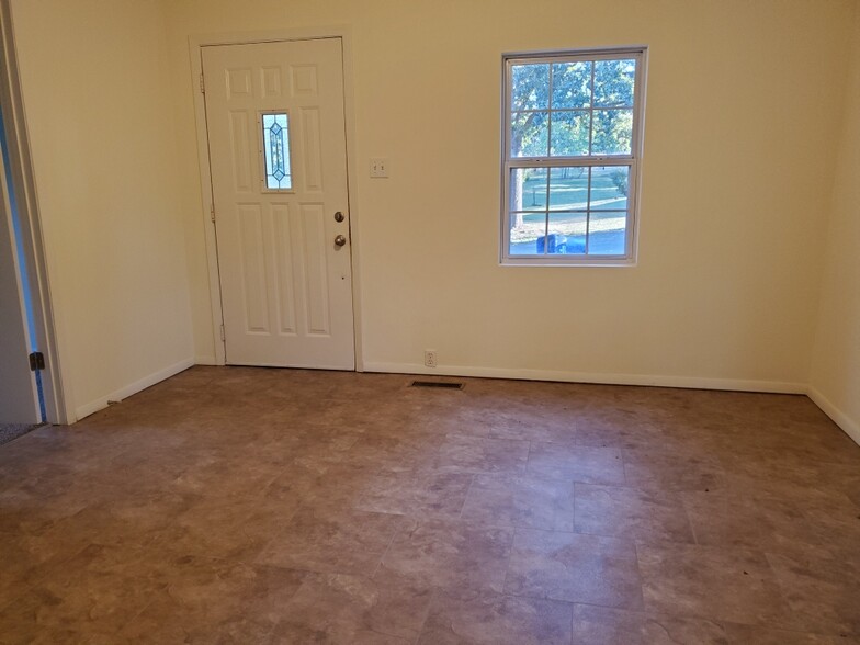 Living Room facing Front Door - 25 Maple St