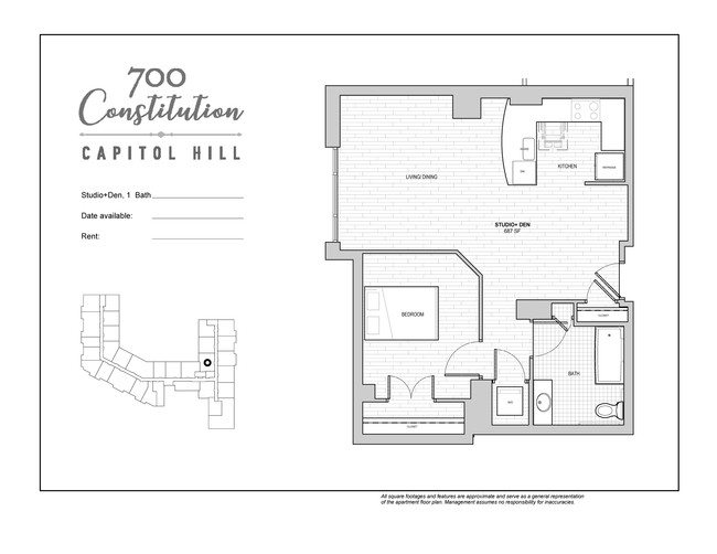 Floorplan - 700 Constitution