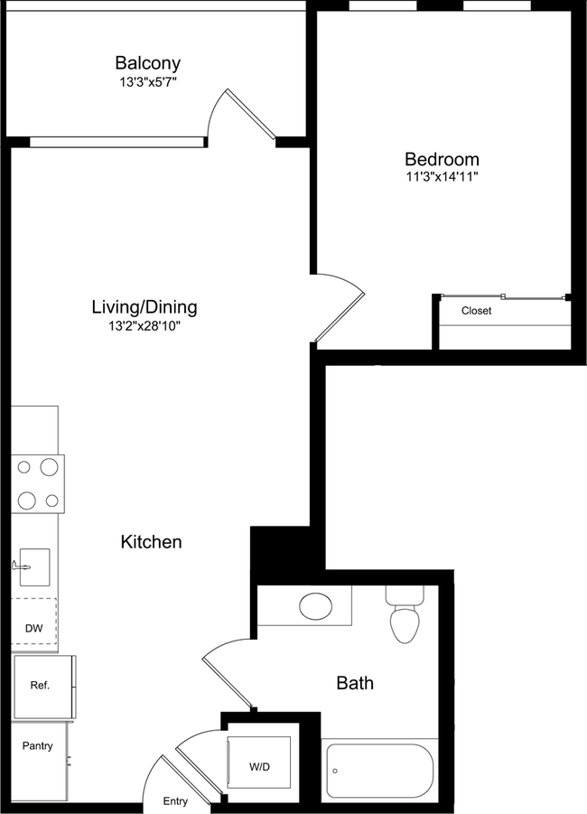 Floorplan - 855 Brannan