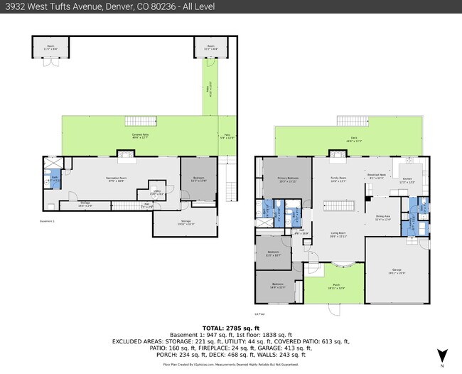 Building Photo - $3,995.95, $200 Off Cleaning Voucher, 4 Beds - 3 Baths, Single Family Home in Denver with 2-Car A...