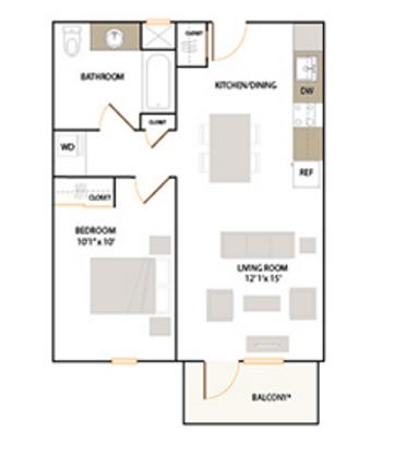 Floorplan - The Union Flats