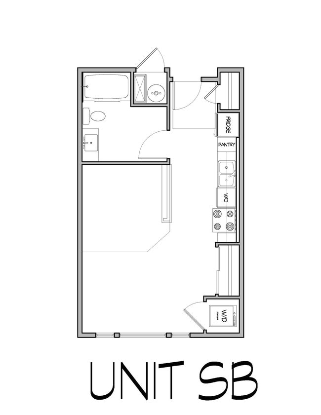 Floorplan - Central West Apartments