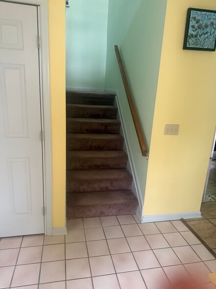 Stairs to second level - 4193 Nantucket Dr