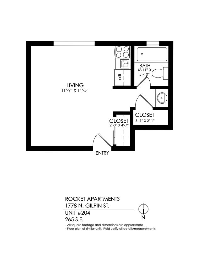 Floorplan - Rocket Apartments