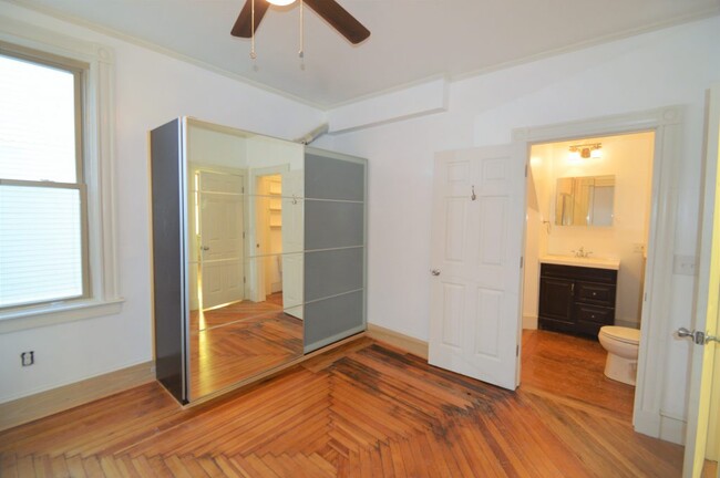 These standing closets convey with the rental - 11 Lincoln St