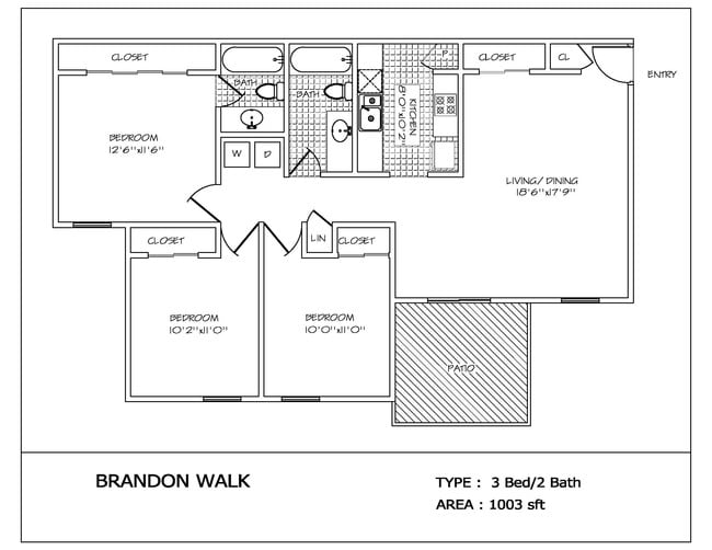 Floorplan - Brandon Walk