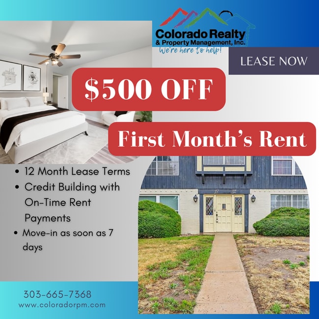 Primary Photo - $1,275.00 - $500 OFF First Month Rent, 2 B...