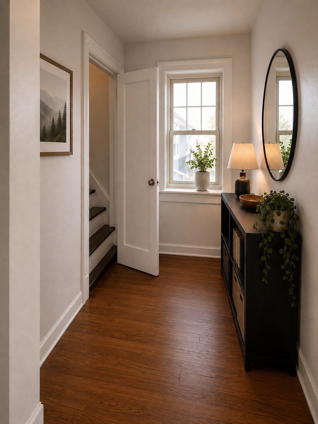 Stairs to finished attic space - 71 Madison Rd