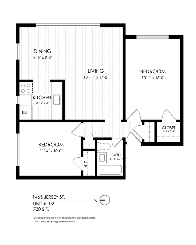 Floorplan - 1465 Jersey