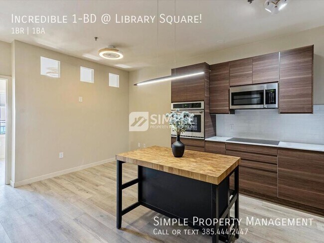 Building Photo - Incredible 1-BD @ Library Square!