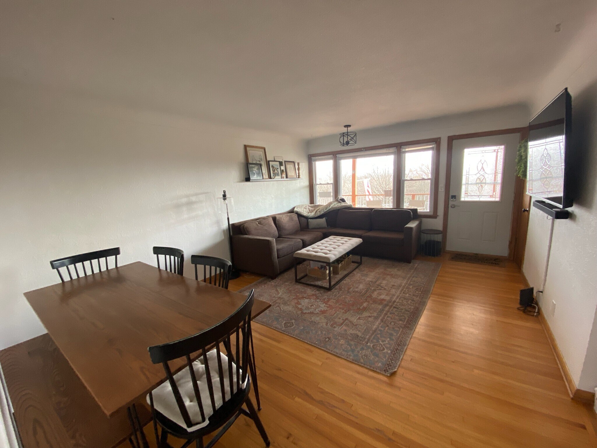 Windows in the living room face east, making for beautiful sunrises - 221 17th Ave N