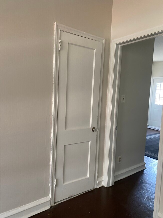 Door to bathroom - 114 E Main St