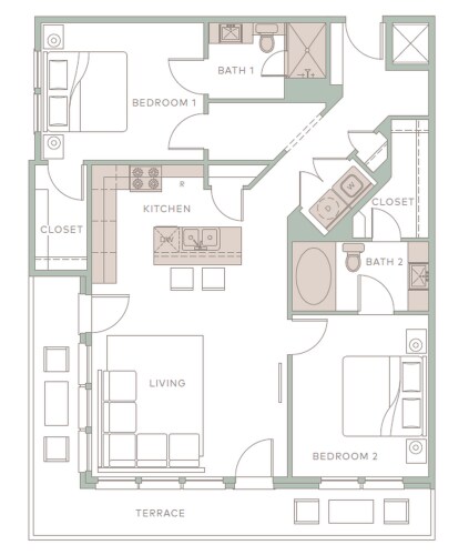 Floorplan - The Palmer
