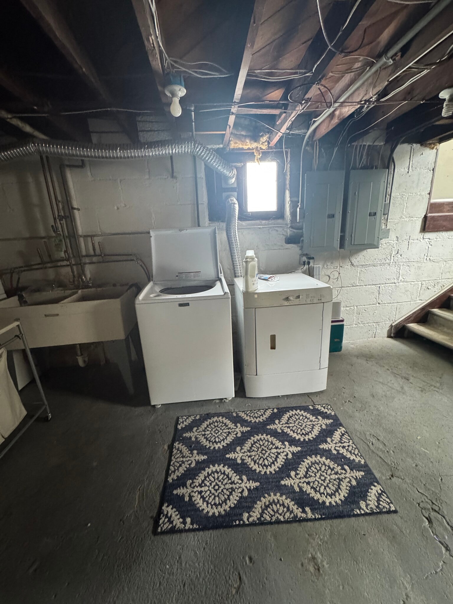 Basement laundry area - 6821 W Lloyd St