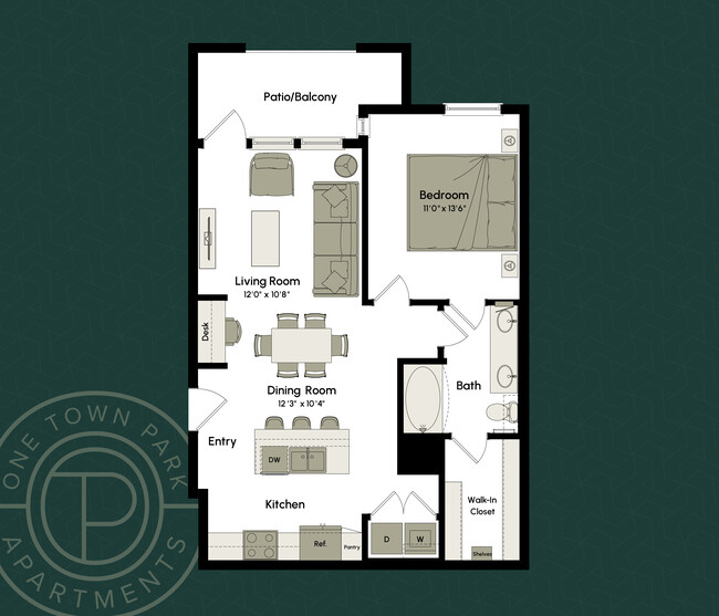 Floorplan - One Town Park