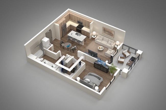 Revolve A7 3D Floor Plan.png - Revolve at Ballpark Village