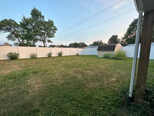 Shed for extra storage. - 201 Sherwood Dr
