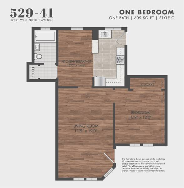 Floorplan - 529-41 W Wellington