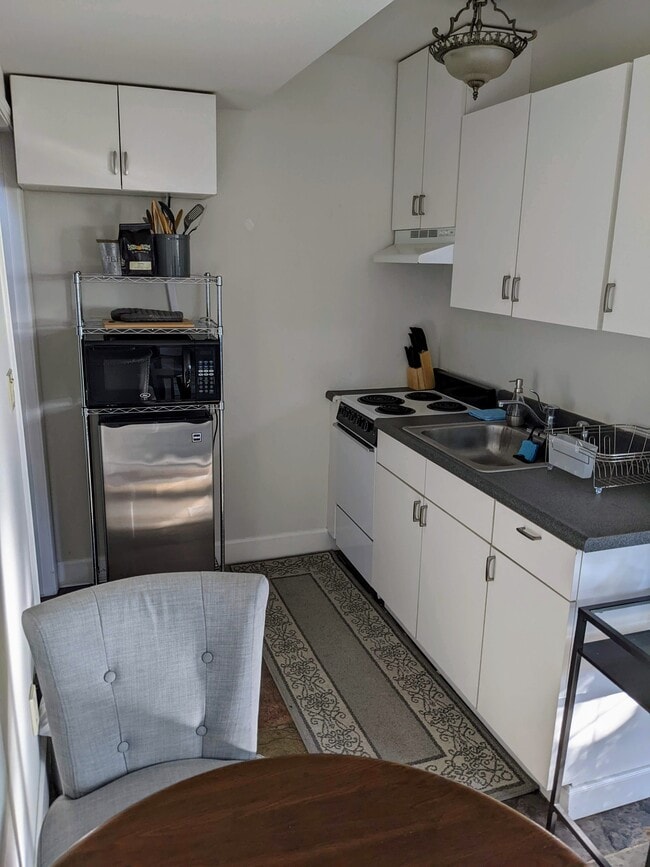 Option of full size refrigerator or mini fridge (currently there is a full size fridge) - 3480 Loes Way