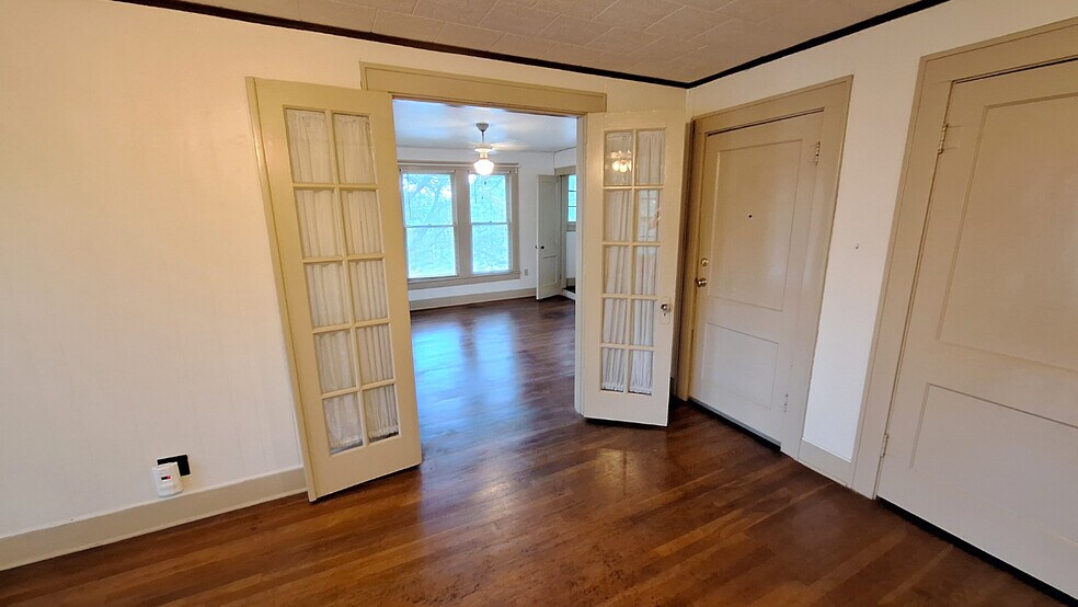 French doors between Rooms - 3228 Washington St