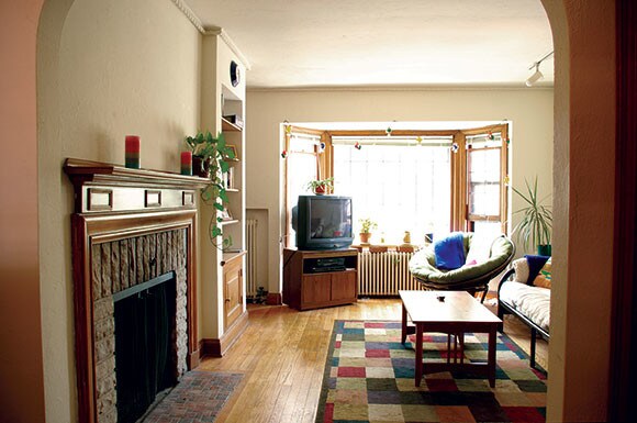 Walnut Manor - Apt. 4 - Living Room - Walnut Manor