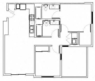 Floorplan - Caraway Apartments