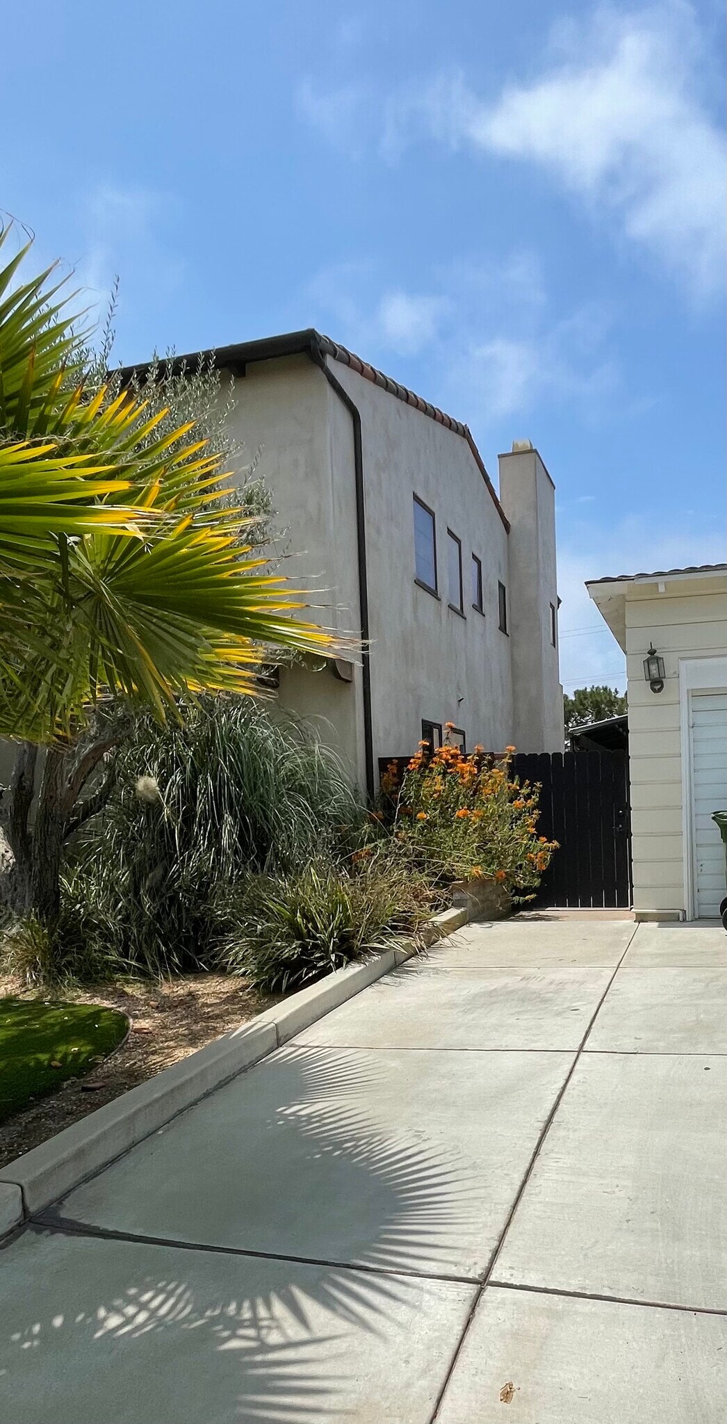 Private gate entrance to studio - 8119 Loyola Blvd