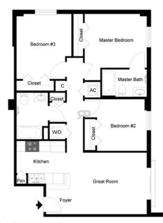 Floorplan - Brownsville Transit Village I