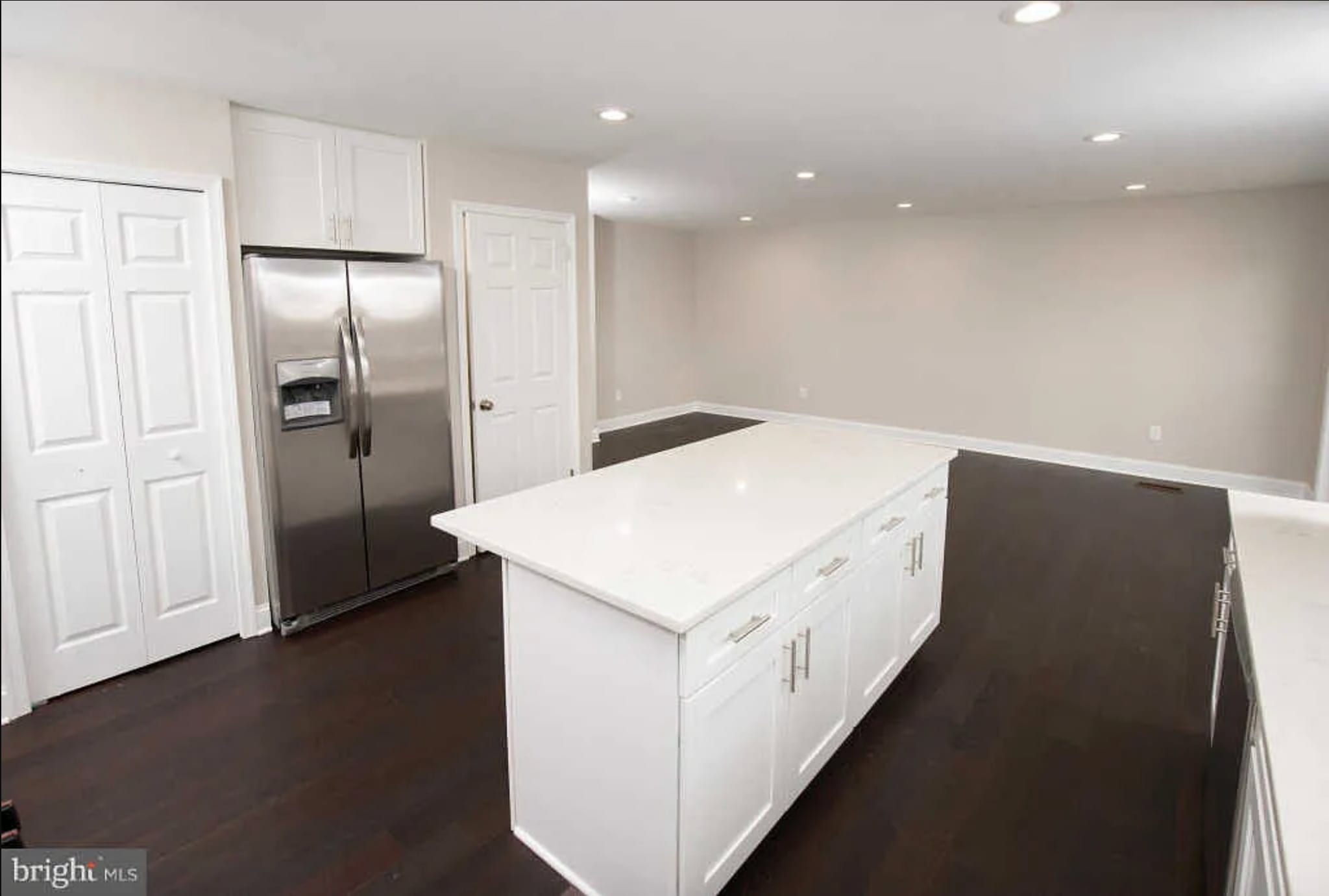 Kitchen from the sink perspective - 127 S Jordan St