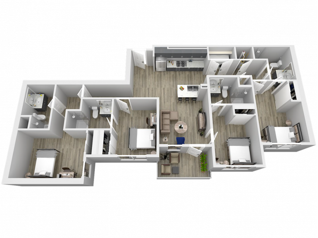 3D image of Floor Plan - 320 West Mag