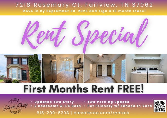 Primary Photo - SPECIAL: FIRST MONTHS RENT FREE! Two Bedro...