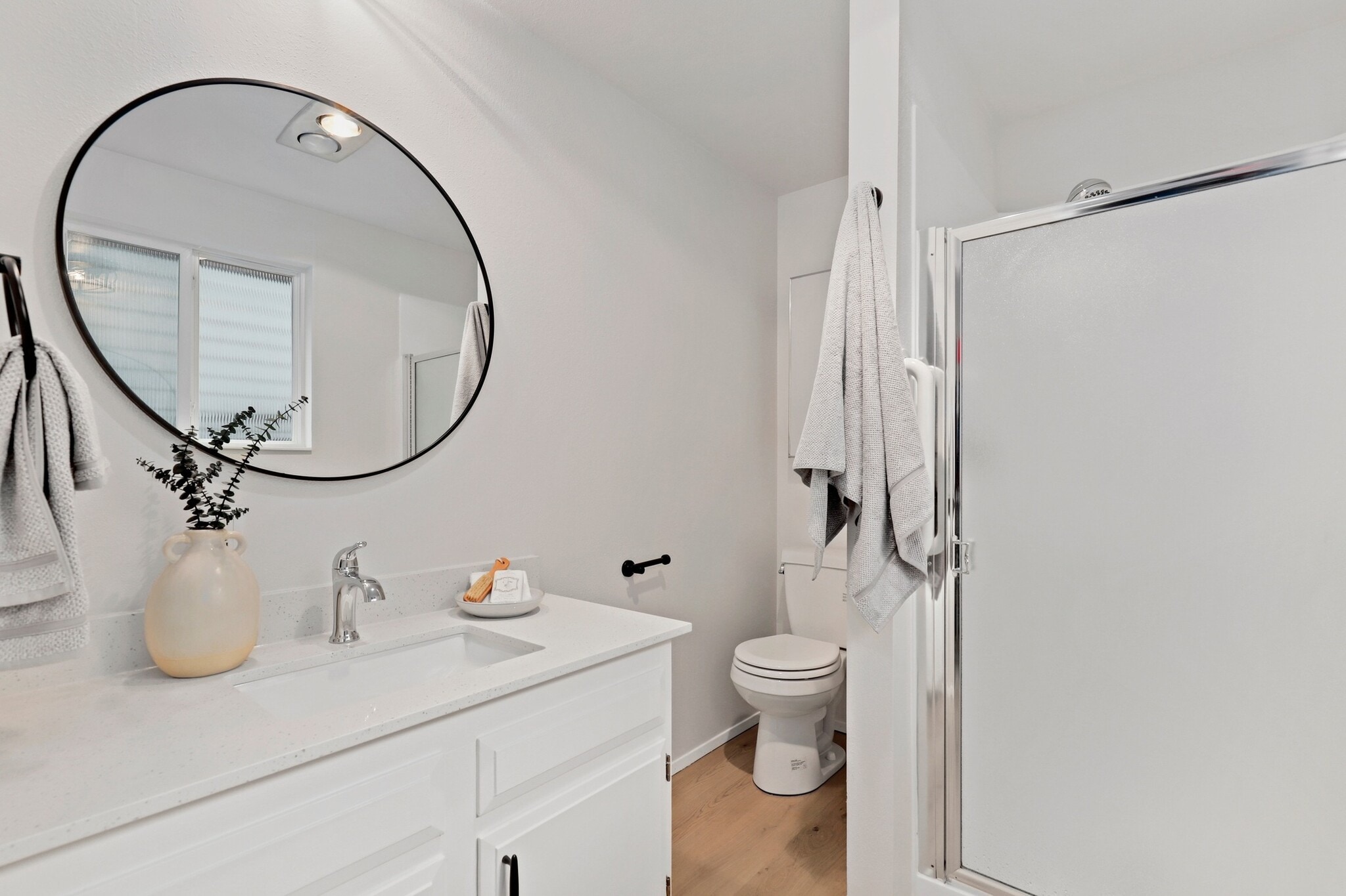 Master bedroom toilet/shower - 3601 NE 145th St