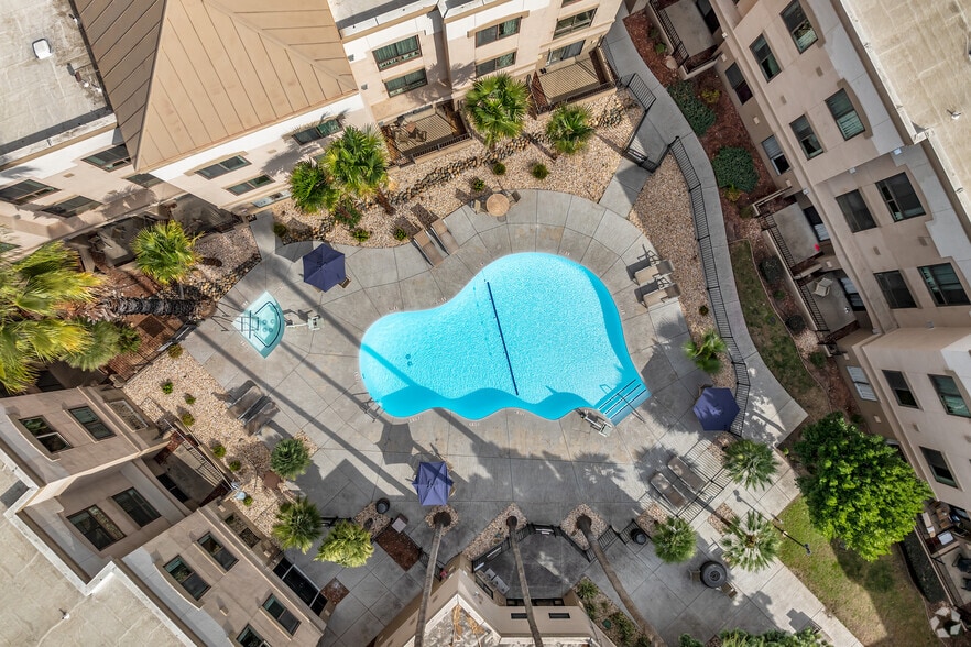 90 Degree Pool Aerial - Sunrise Station