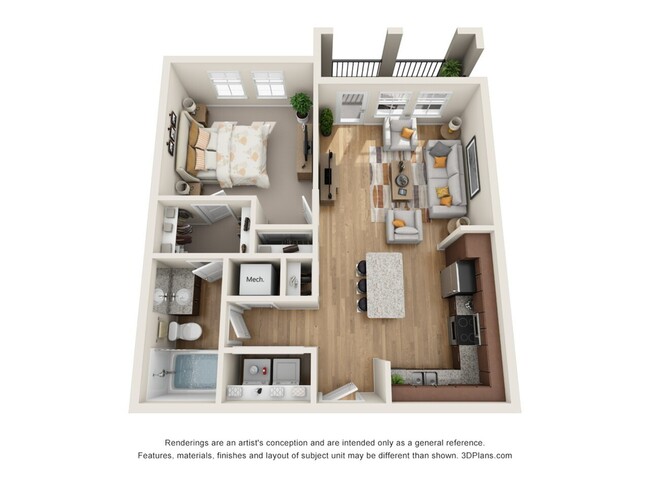 A1 Floor Plan - Cottonwood Lighthouse Point